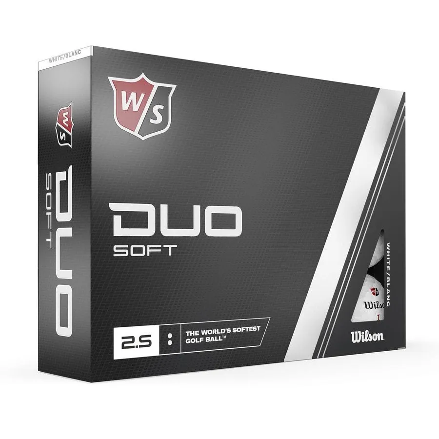 3 Dozen (36) Wilson Duo Soft White Golf Balls