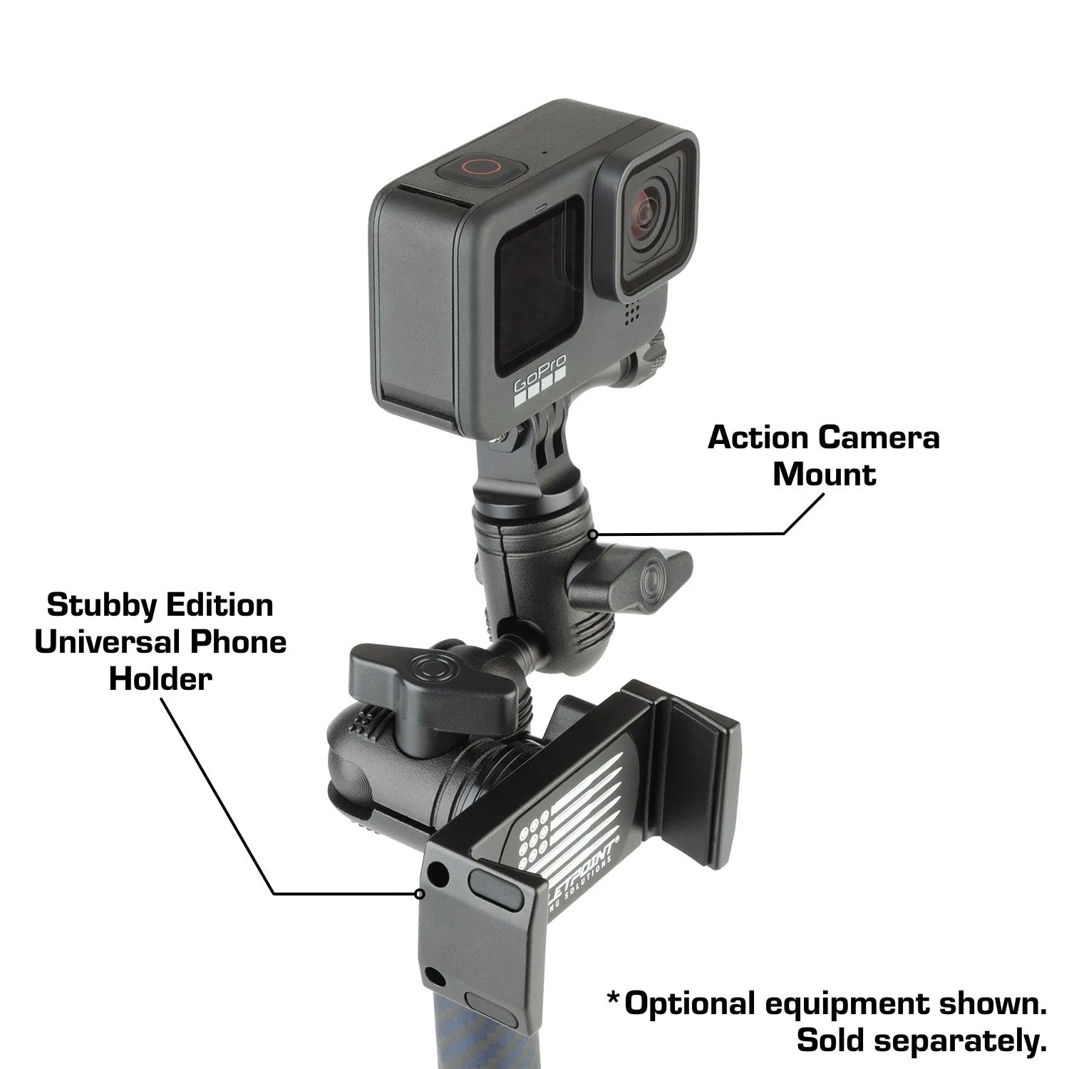 3-Way Connector - 3x 20mm Ball Mounts