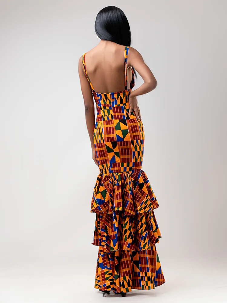 Accra Kinte Evening dress