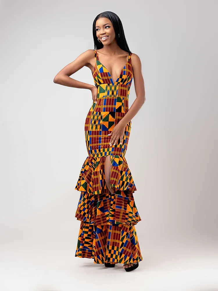 Accra Kinte Evening dress