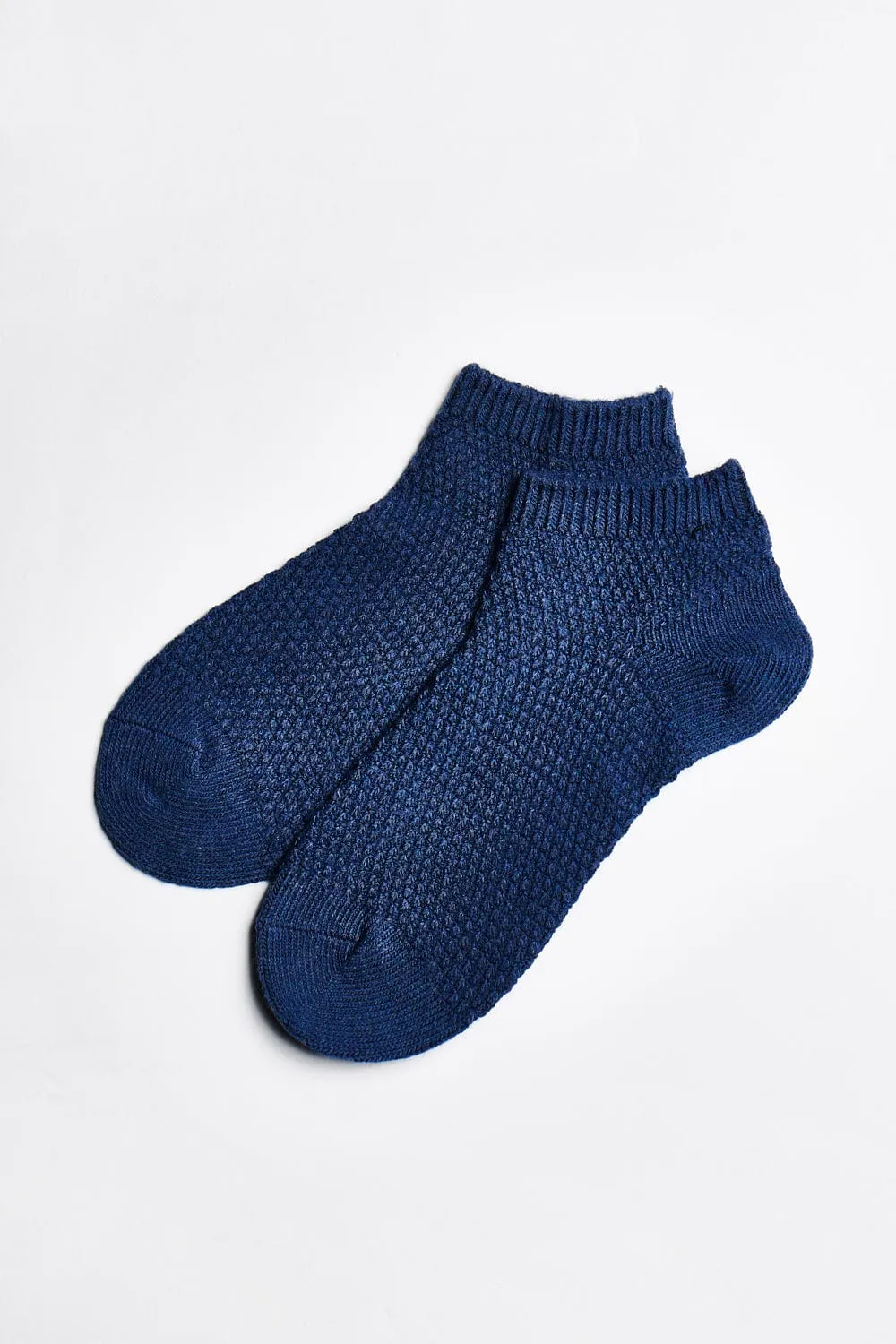 ALAMAE Women's Waffle Stitch Ankle Sock