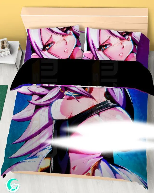 Android 21 Majin Blanket or Duvet Cover