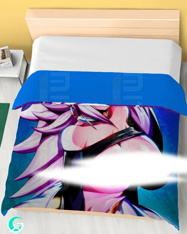 Android 21 Majin Blanket or Duvet Cover