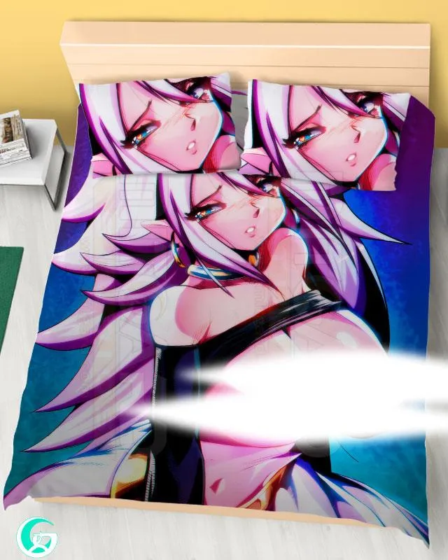 Android 21 Majin Blanket or Duvet Cover