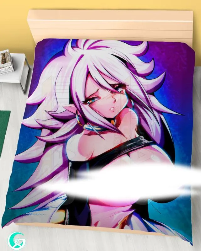 Android 21 Majin Blanket or Duvet Cover