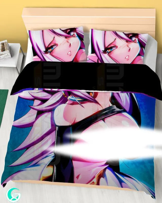 Android 21 Majin Blanket or Duvet Cover