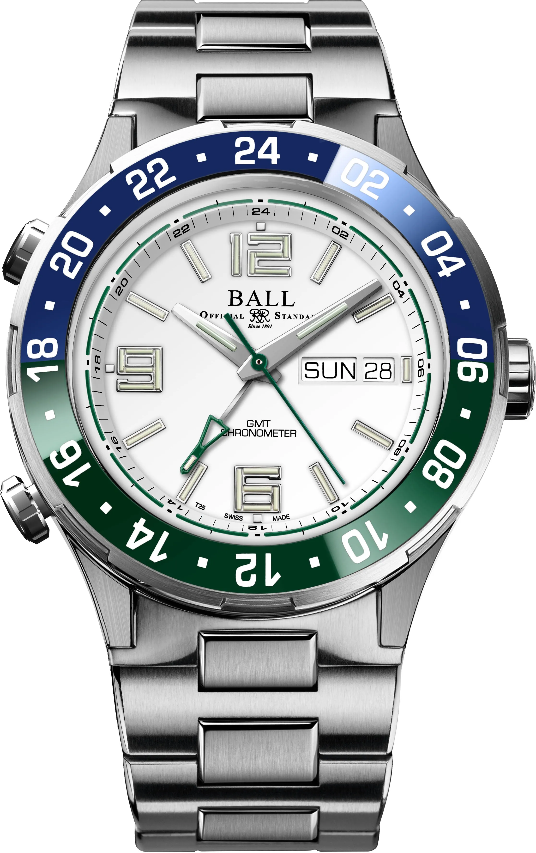 Ball Roadmaster Marine GMT Collection (All Colorways) DG3030B