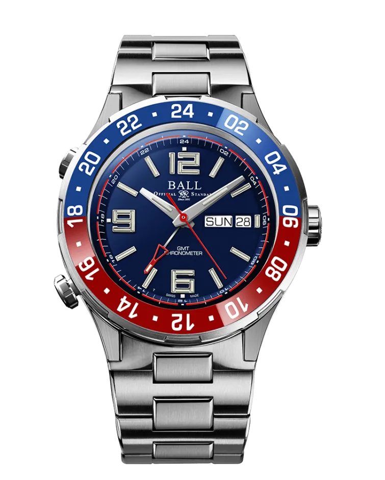 Ball Roadmaster Marine GMT Collection (All Colorways) DG3030B