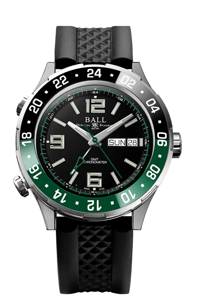 Ball Roadmaster Marine GMT Collection (All Colorways) DG3030B