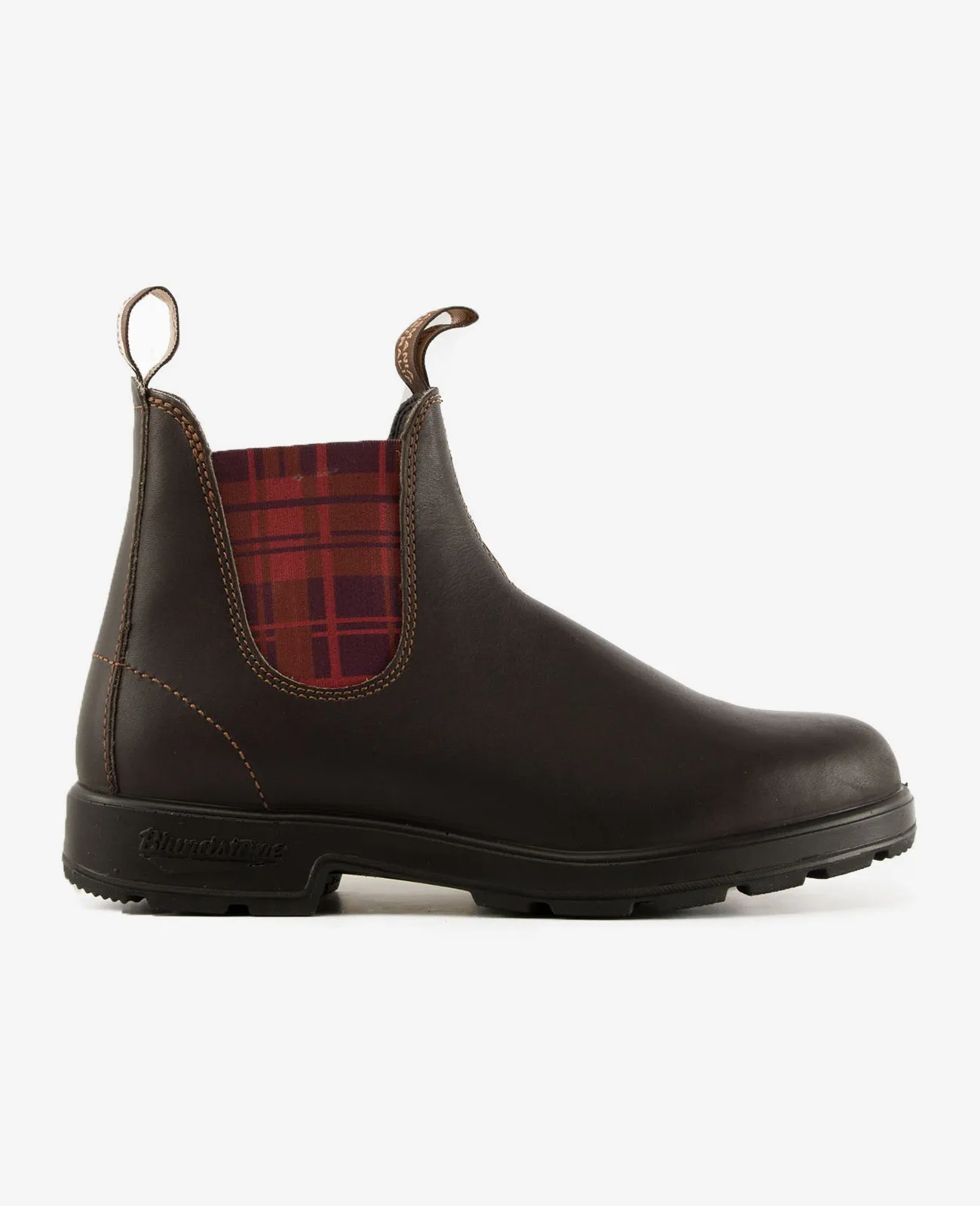 Beatles 2100 Burgundy Tartan Brown