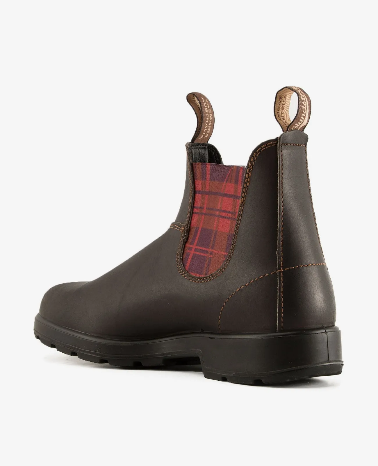 Beatles 2100 Burgundy Tartan Brown