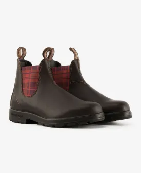 Beatles 2100 Burgundy Tartan Brown