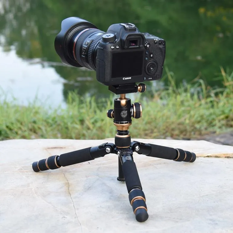 Beike Q166 Aluminium Mini Portable Tripod with Ball Head