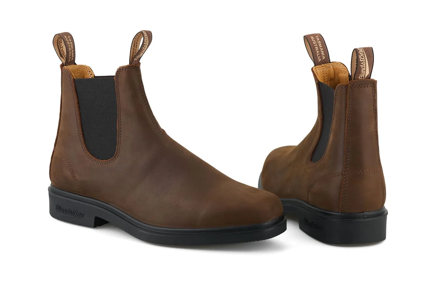 Blundstone 2029 Brown Slip On Chelsea Boots