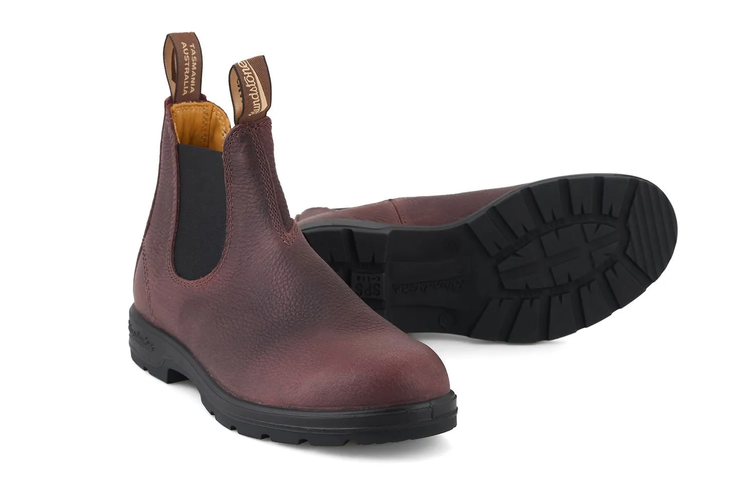 Blundstone 2247 Brown Slip On Chelsea Ankle Boots