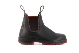 Blundstone 2342 Black Red Chelsea Boots