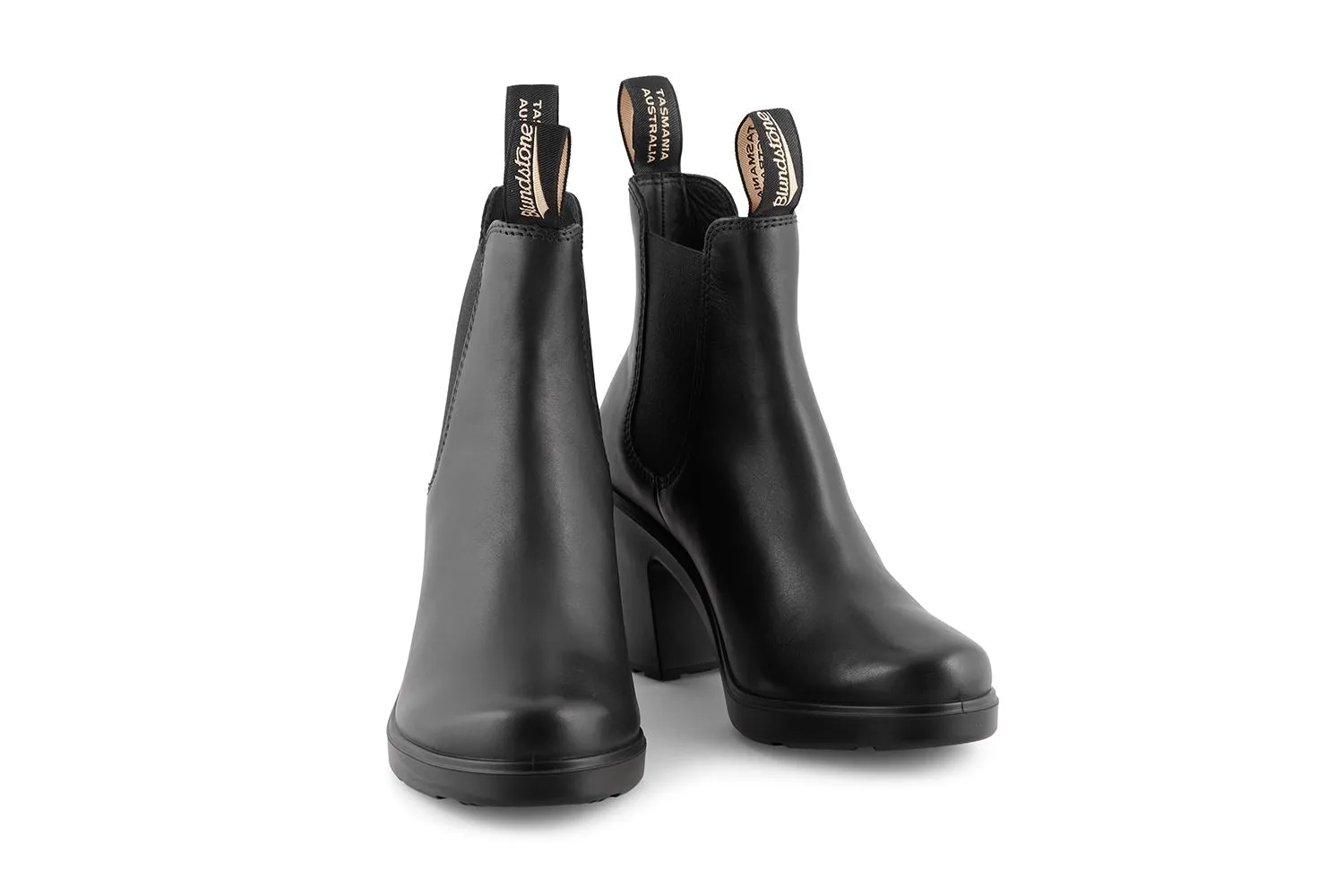 Blundstone 2365 Black High Heeled Slip On Boots