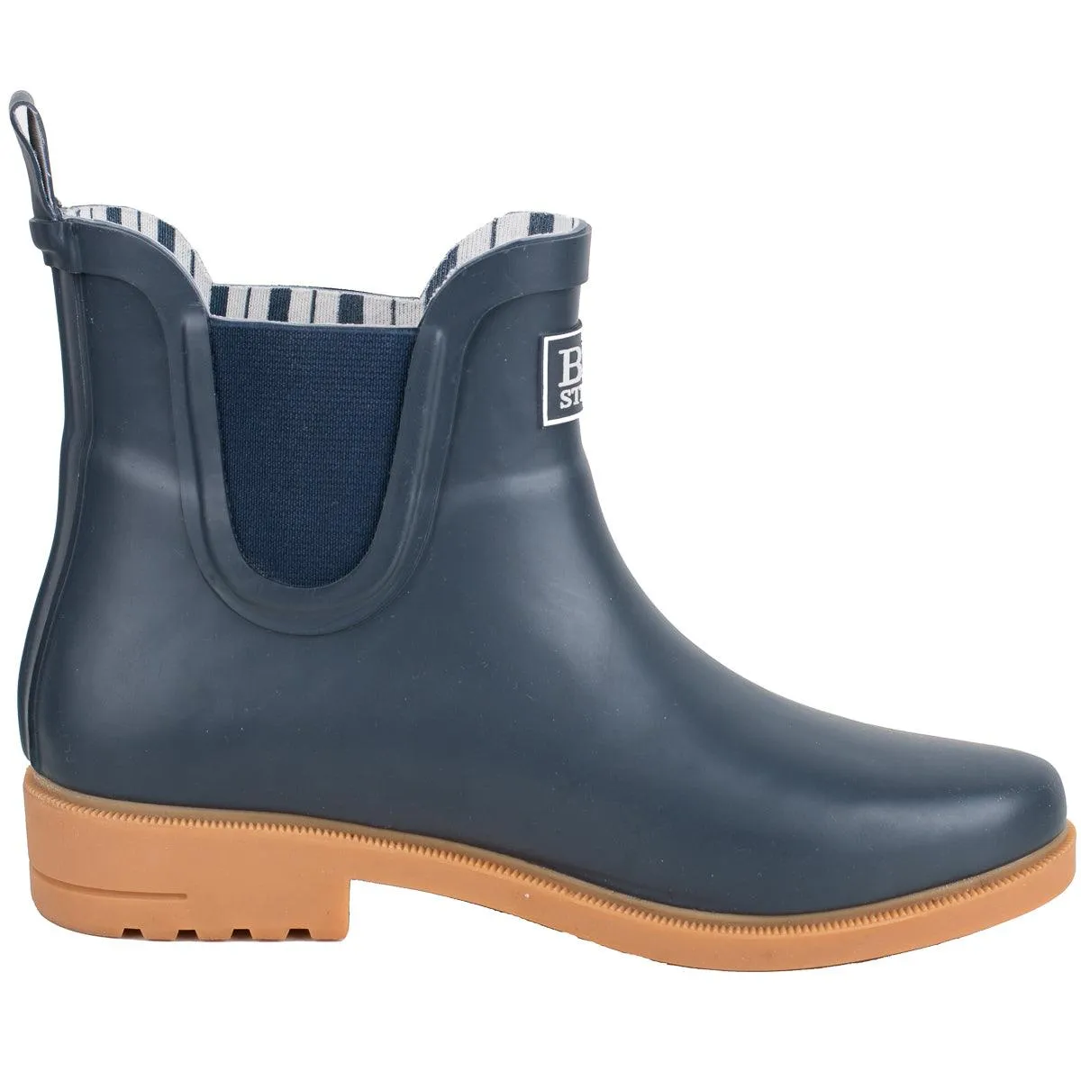 BMS Chelsea-Boots aus Naturkautschuk – Marine