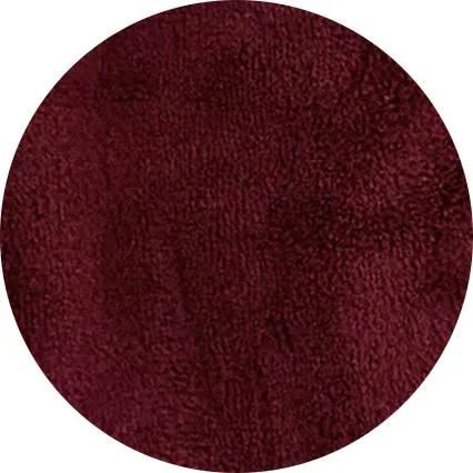 Burgundy Fleece Dressing Gown