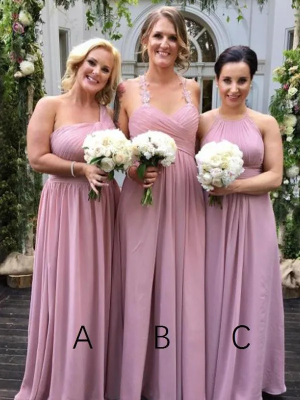 Cheap Bridesmaid Dresses Long, Bridesmaid Dress, Wedding Party Dress, Dresses For Wedding, NB0018