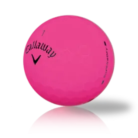 Custom Callaway Supersoft Bold Matte Pink