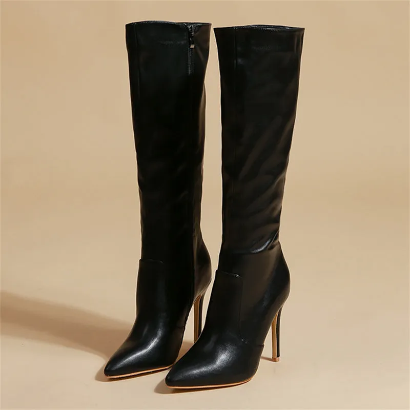 Easy To Be With You Knee High Boots