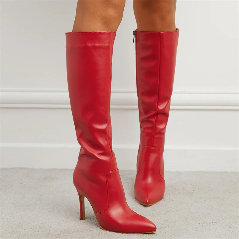 Easy To Be With You Knee High Boots