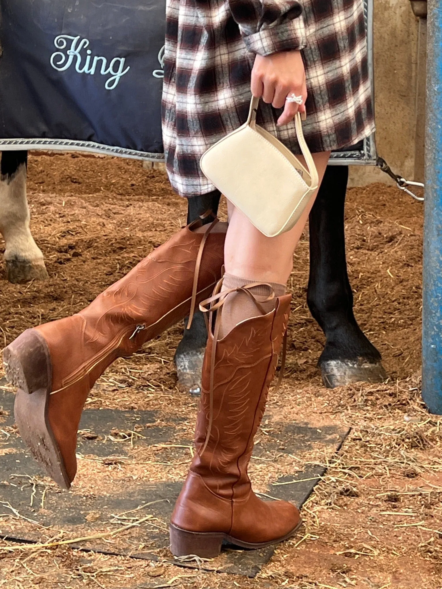 Embroidered Western Boots