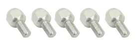 Empi 12mm Chrome Ball Seat Lug Bolts 20mm Long - 5 Pack - 9565