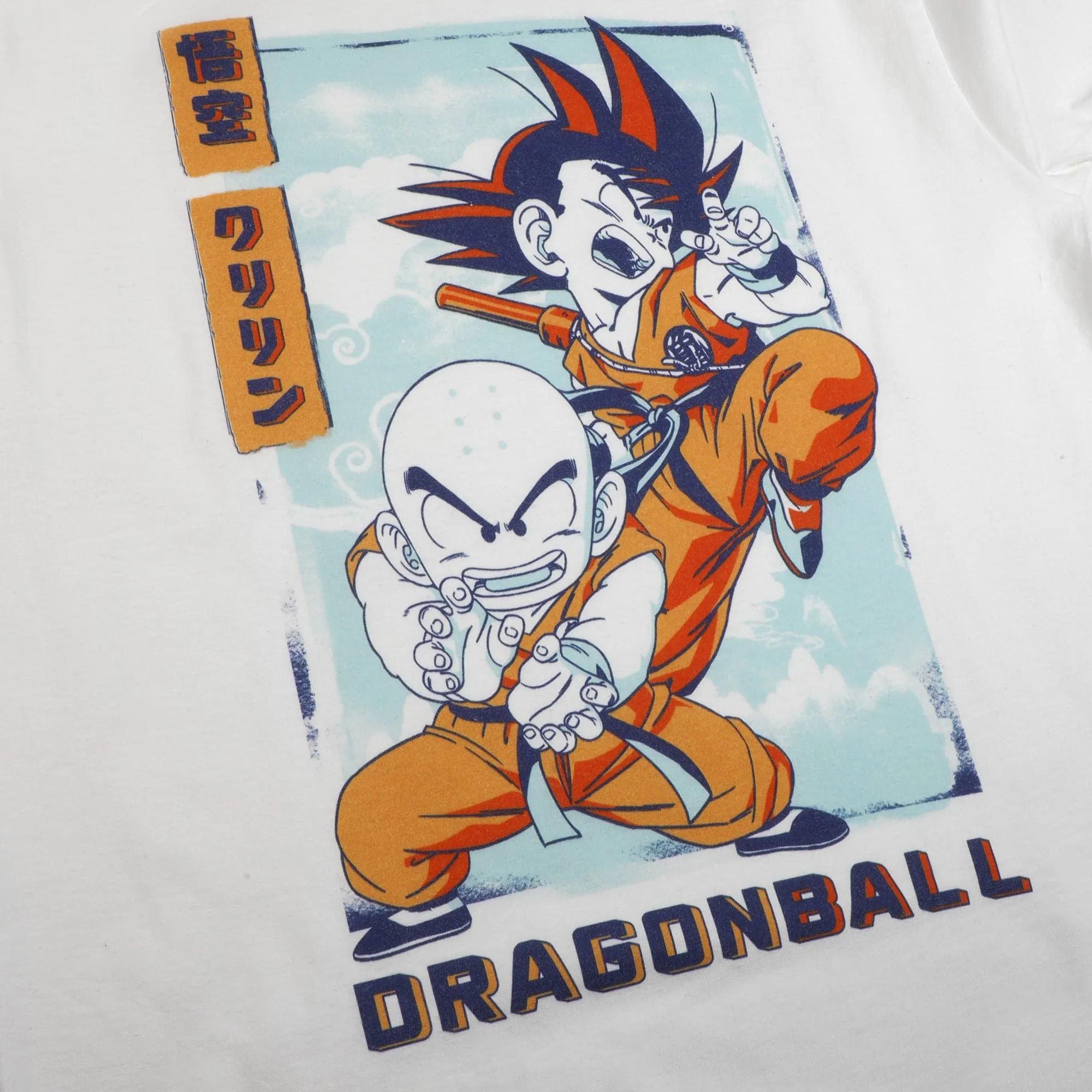 Goku & Krillin White Tee