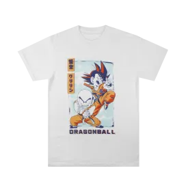 Goku & Krillin White Tee