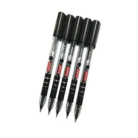 Goldex Klassy Black Ballpoint Pen - (Pack of 5)