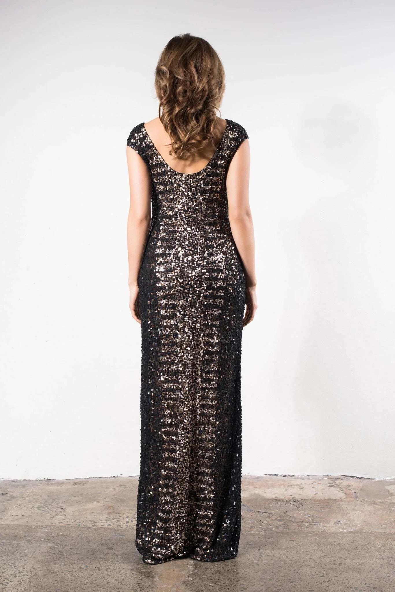 GRACE & BLAZE Oscar Gown (black)- RRP $599