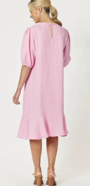 GS linen hem dress