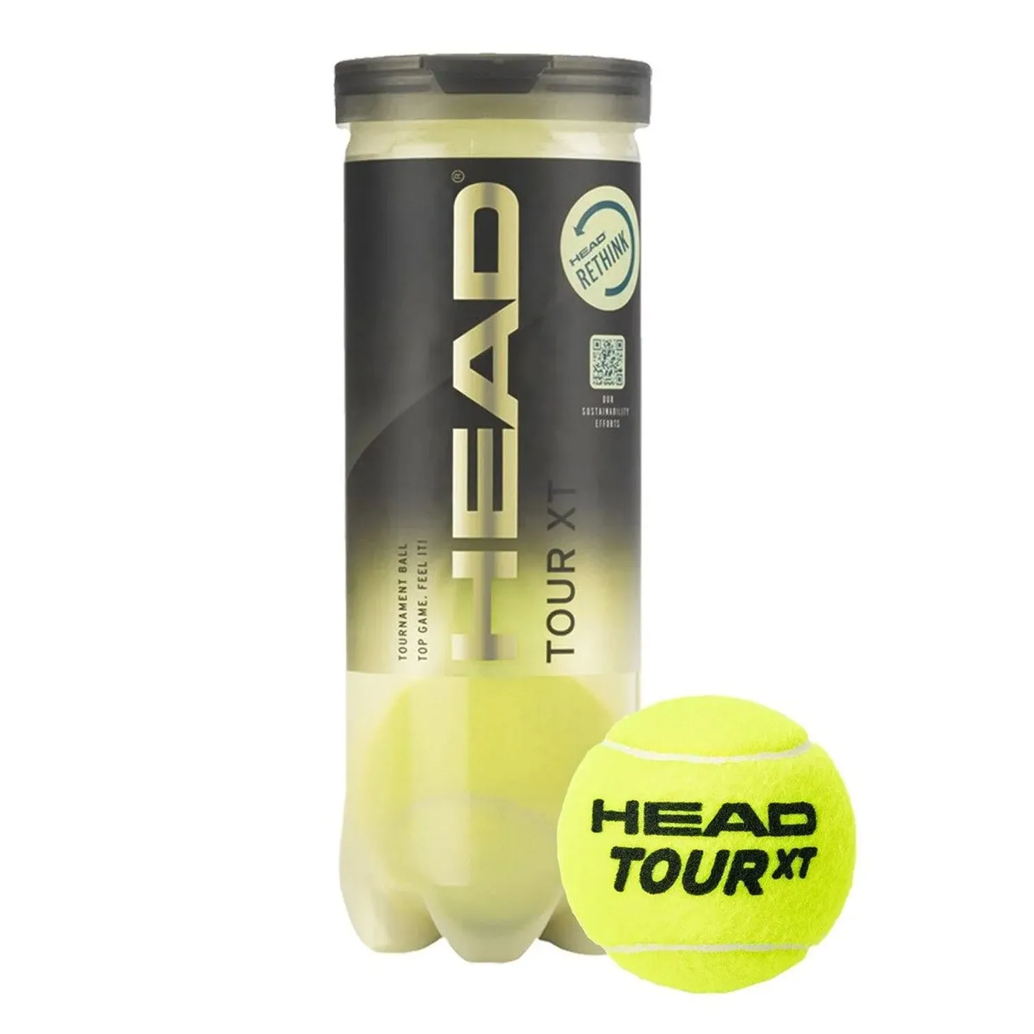 Head Tour XT Tennis Balls Carton (24 Cans)