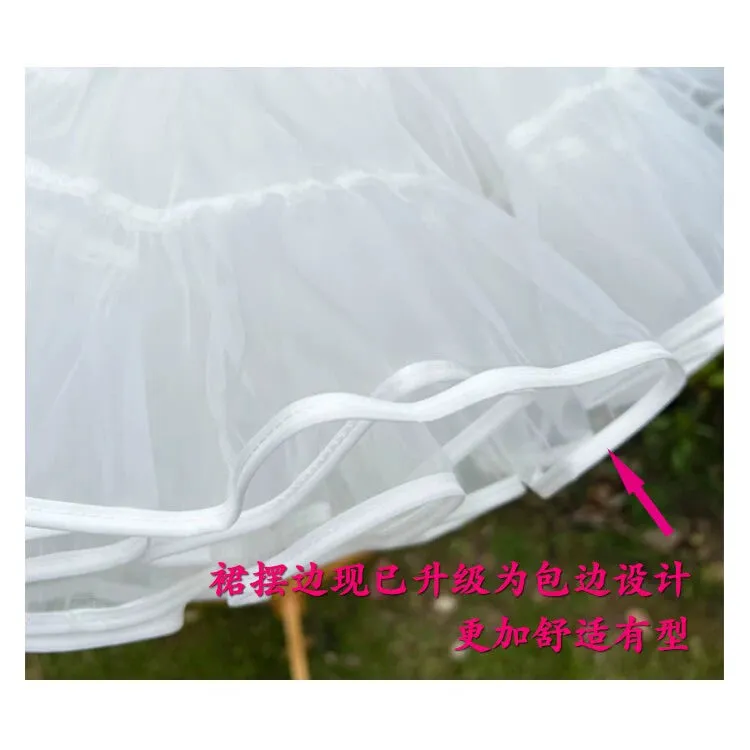 Instant Shipping! Short Four-Layer Petticoat