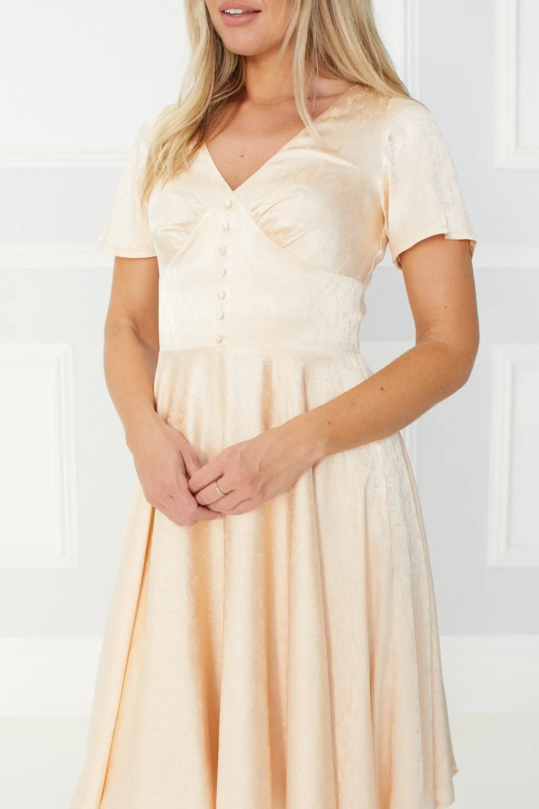 Kaylee Pearl White Dress