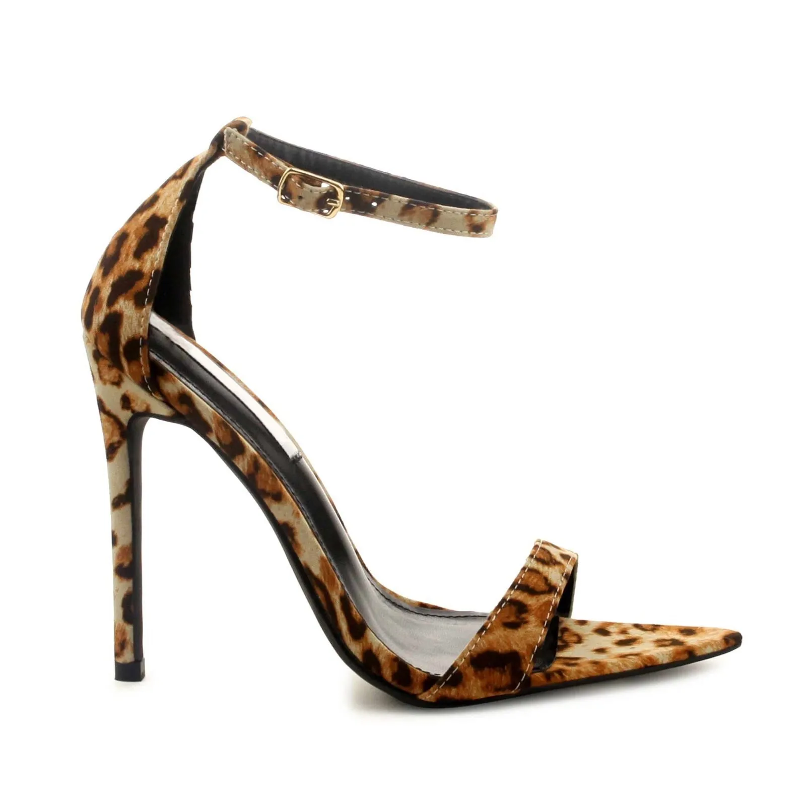 Let’s get wild- Leopard ankle strap heel