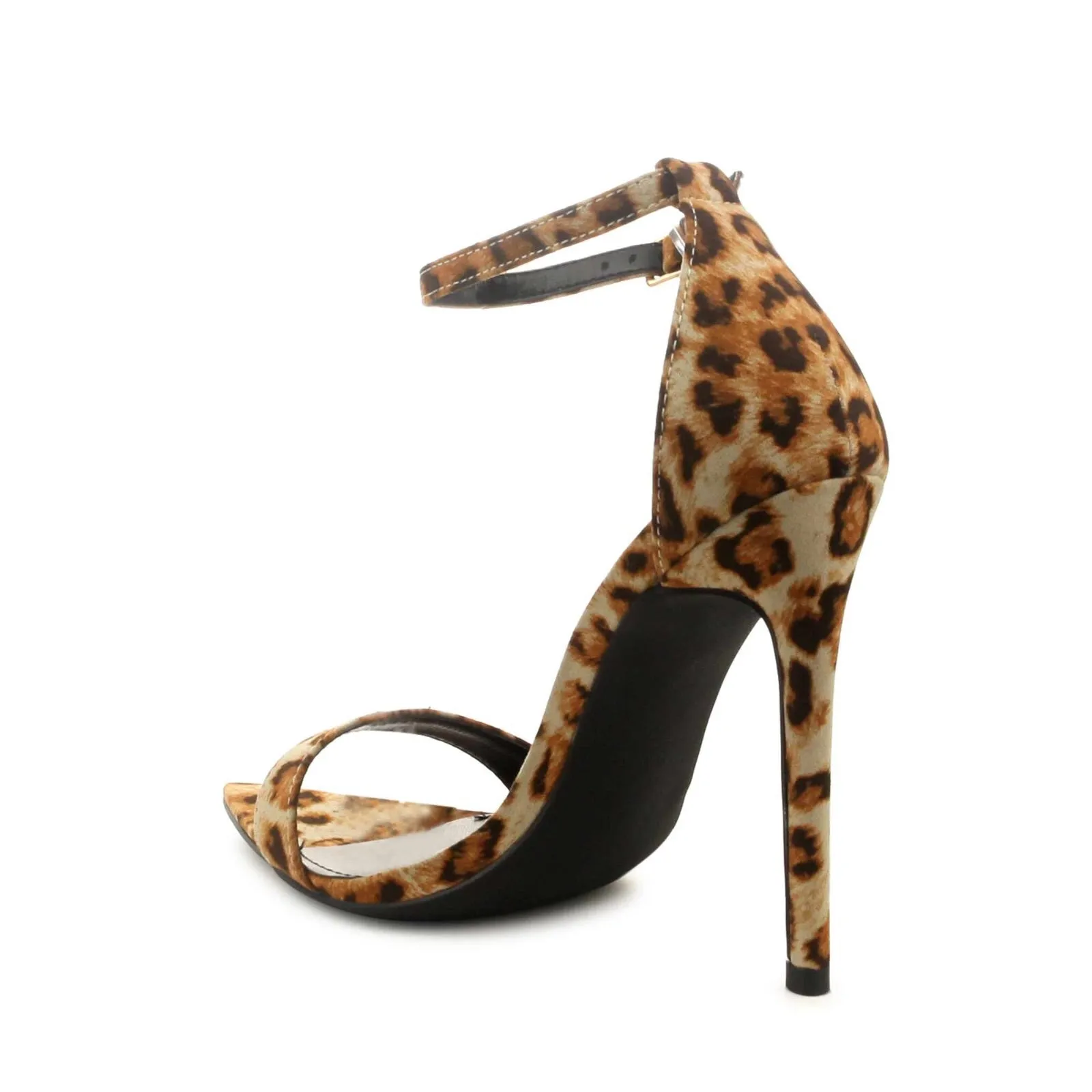 Let’s get wild- Leopard ankle strap heel