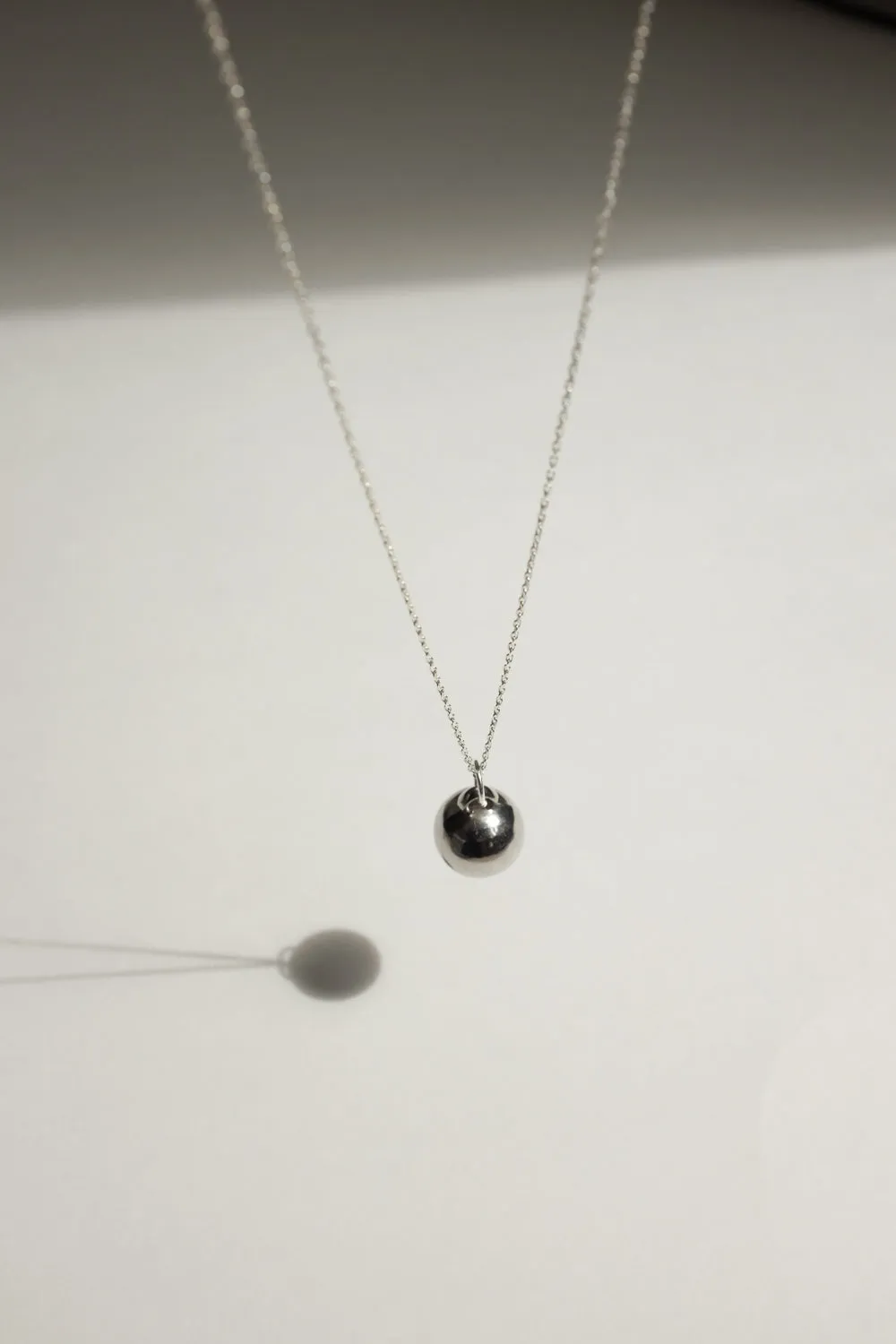 LONG BALL NECKLACE SILVER 925