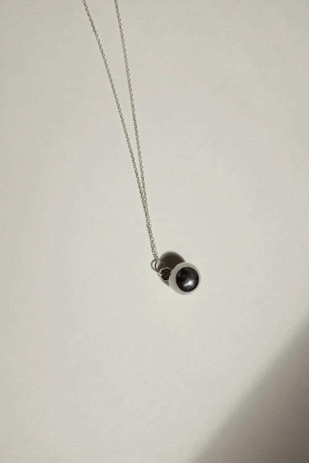 LONG BALL NECKLACE SILVER 925