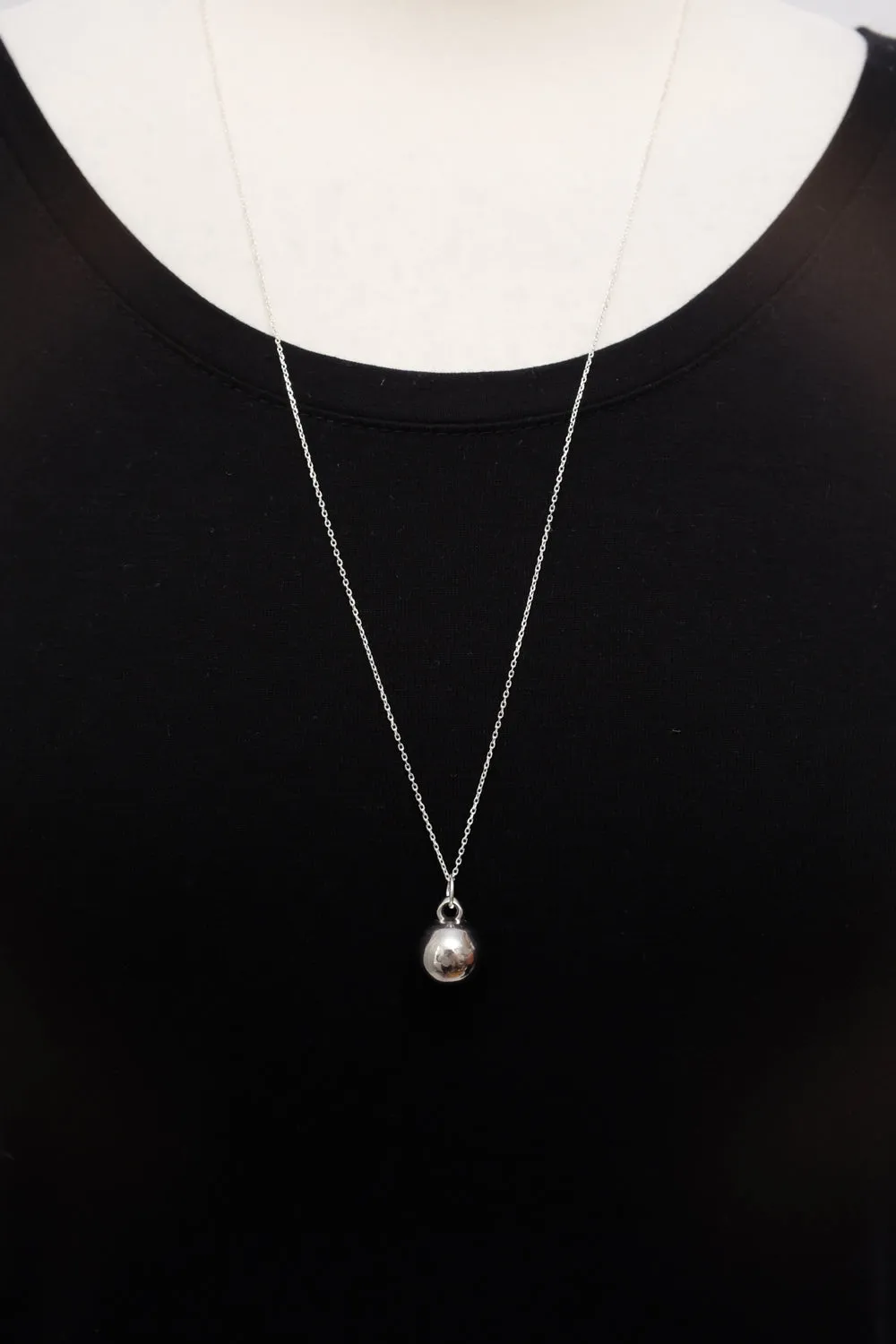 LONG BALL NECKLACE SILVER 925