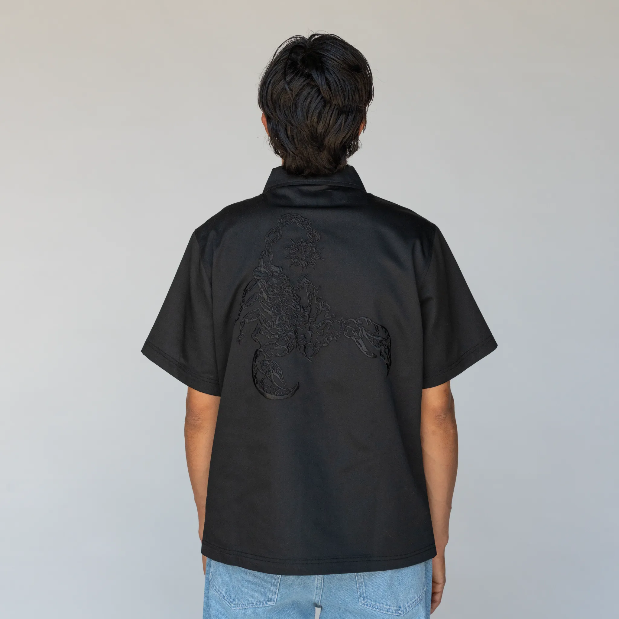 Mace Embroidered Work Shirt