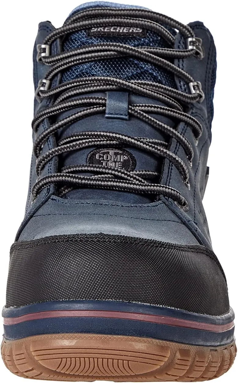 Mccoll Comp Toe SKECHERS Work Work Shoes, Navy/Black