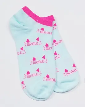 Meow Cat Ankle Socks