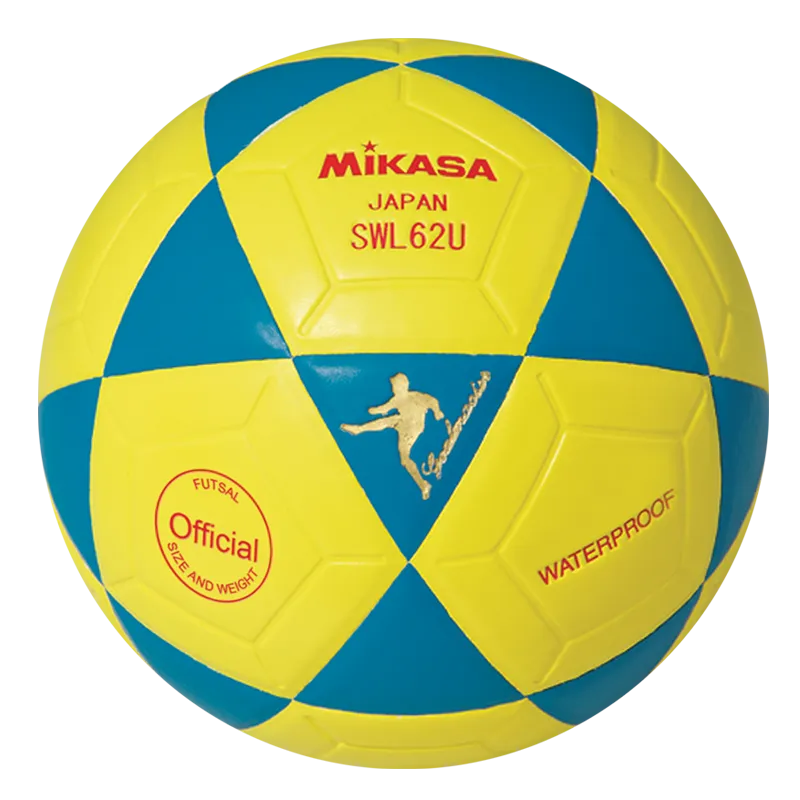 Mikasa Sports SWL62 Series Futsal Ball - Blue/Yellow