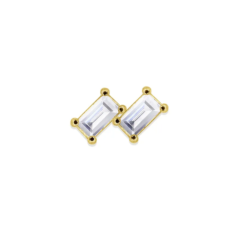 Miyu Stud 9K Yellow Gold