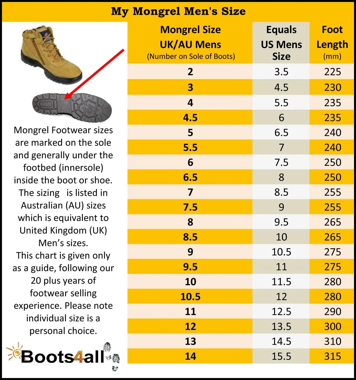 Mongrel 961050 Wheat ZipSider Boot - Non-Safety Series