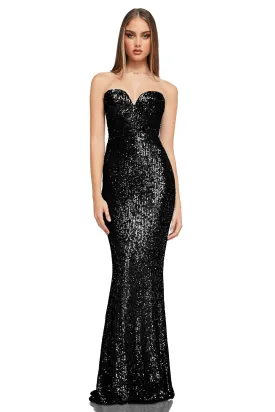 NOOKIE Lumiere Gown (Black) - RRP $449