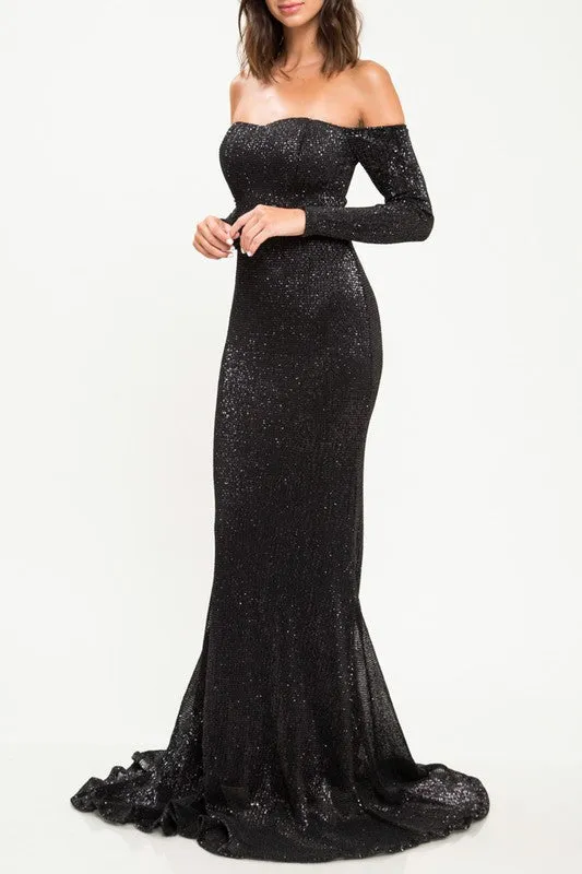 NOVA SEQUIN GOWN